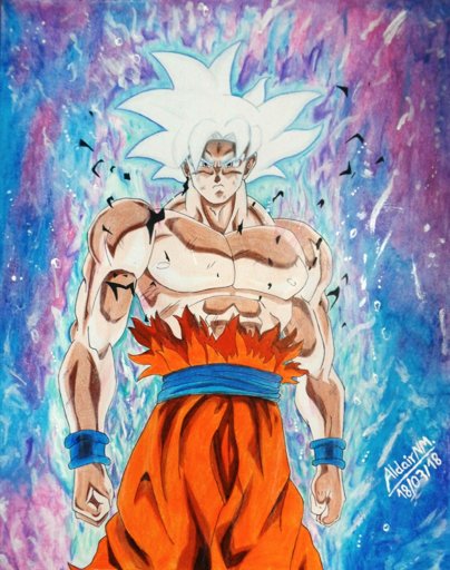 Dibujo de Goku ultra instinto dominado | DRAGON BALL ESPAÑOL Amino