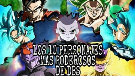 🌟⭐Los 10 Guerreros Mas Fuertes De Dragon Ball Super⭐🌟 | - Dragon Ball ...