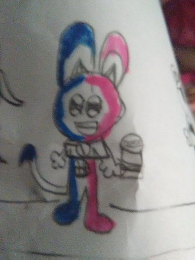 Meet Fonnie She Is Toy Bonnie Half Funtime Foxy Five Nights At