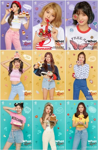 Twice Members What Is Love Posterteaser Twice 트와이스 ㅤ Amino