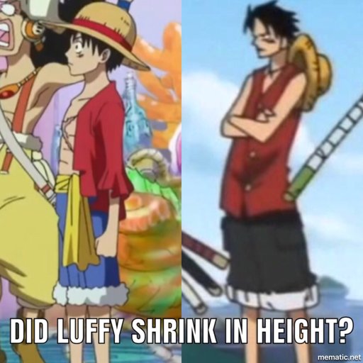Luffy height
