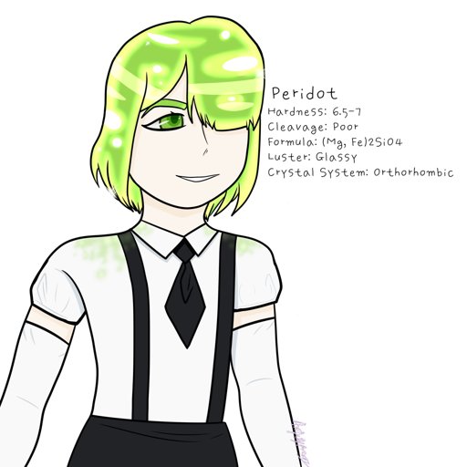 Peridot Oc | Land Of The Lustrous Amino