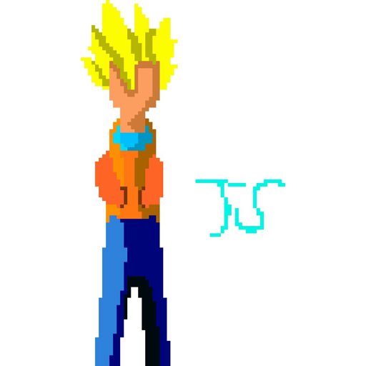 Goku Pixel Art By Ti Pixel Dragon Ball Oficial Amino