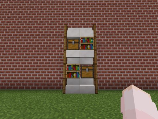 How To Build A Bookshelf Minecraft Amino