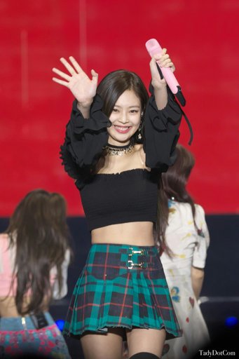 jennie plaid skirt