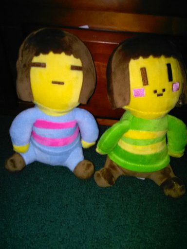 frisk and chara plush