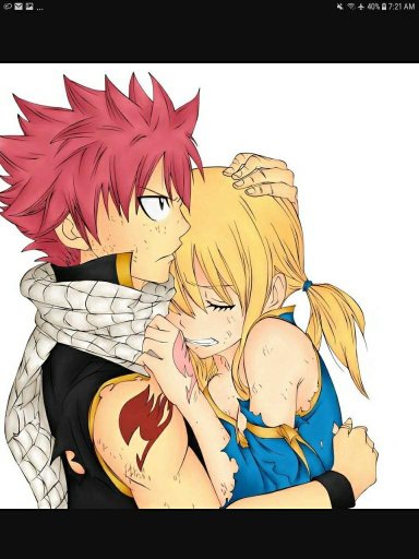 Anime fairy tail lucy and natsu