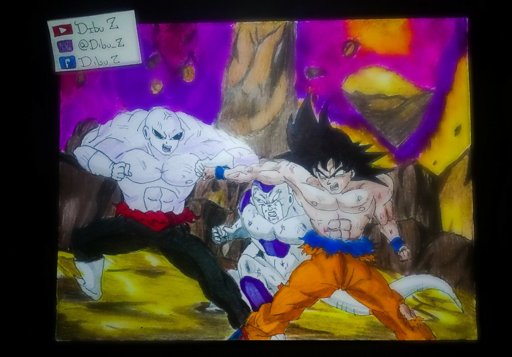 Dibujo De Goku Y Freezer Vs Jiren Arte Amino Amino
