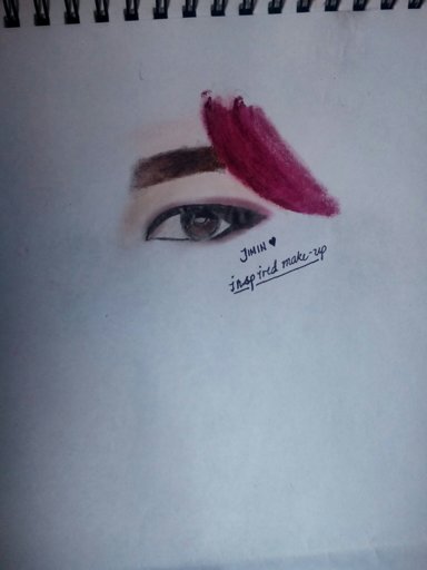 Jimin S Eye Makeup In Dope Mv Fan Art Army S Amino