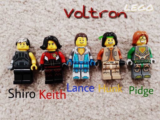 voltron lego minifigure