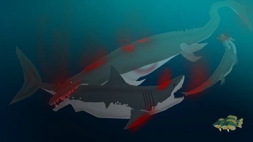 dinomania mosasaurus vs megalodon