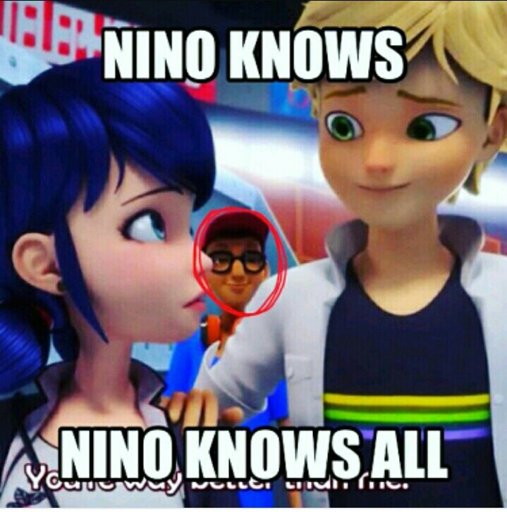 Nino Knows All😄 Miraculous Amino