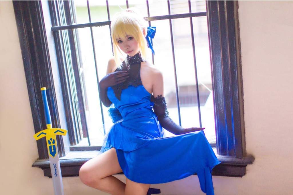 Artoria Pendragon Fate Extella Cosplay By Momoko Anime Amino