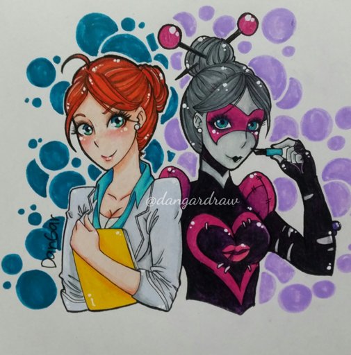 Dibujito De Miss Bustier And Zombizou •miraculous Ladybug Español• Amino