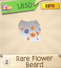 Rare Flower Beard Mrt Aj Amino Amino