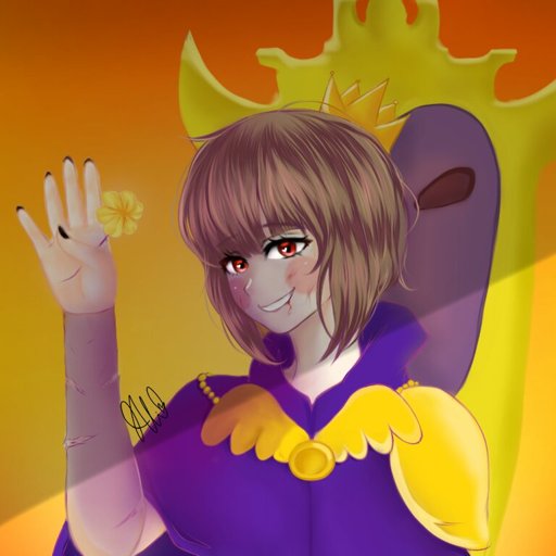 Fanart Chara The Kings Throne Undertale Brasil Amino