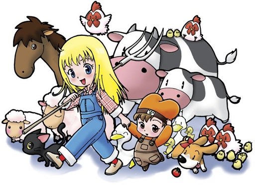 harvest moon ds cute