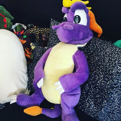 large spyro plush