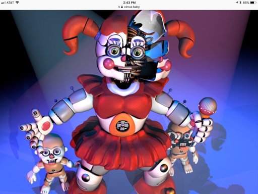 Animatronic of the day: Circus Baby | Five Nights At Freddy's Amino