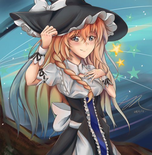 Fanart of Touhou’s Marisa! | Arts And OCs Amino