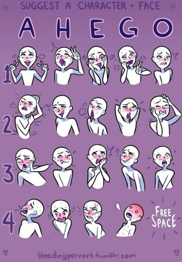 Como fazer um "ahegao" em papel. | OCS Desenhos e Furrys Amino