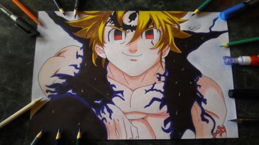 MELIODAS "MODO ASALTO" | DibujArte Amino