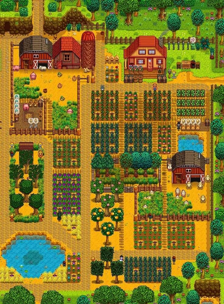 Construções para a fazenda Stardew Valley PT BR Amino