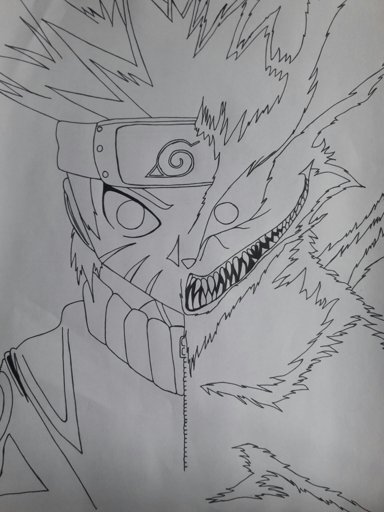 Naruto y el Zorro de las 9 Colas | Arte Anime Amino Amino