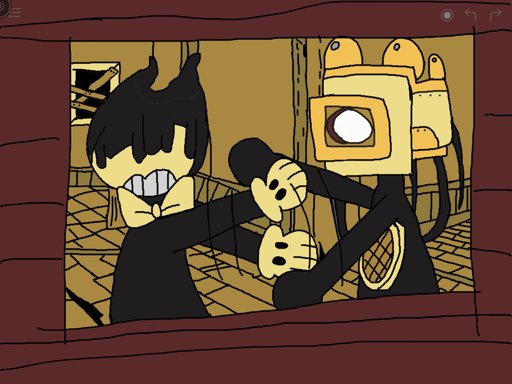 Bendy Vs Projectionist Bendy And The Ink Machine Amino 4524