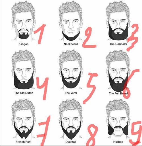 Quel Style De Barbe ? {partie Red} 