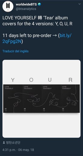 Love Yourself Tear Army S Amino Amino