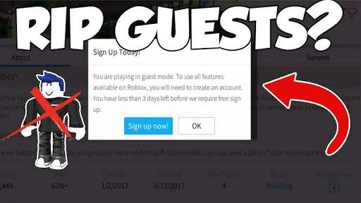 Roblox Guest Being Removed