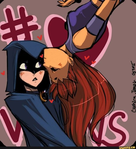 raven x starfire x blackfire futa