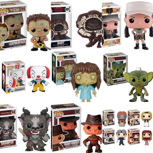 horror film funko pops