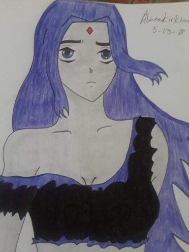 Raven Long Hair Teen Titans Amino