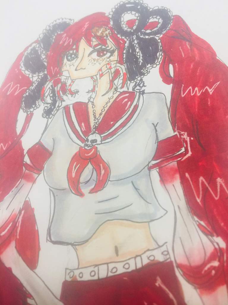 Bacterial Contamination Drawing Vocaloid Amino