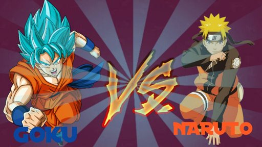 Goku Vs Naruto Nosso Planeta Amino 