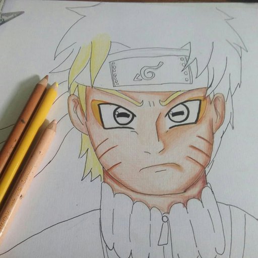 Dibujando A Naruto En Modo Sabio Arte Amino Amino