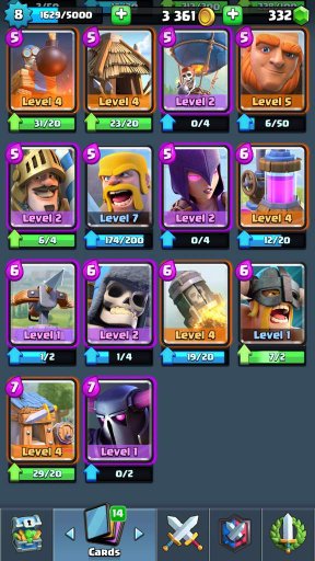 arena 7 cards