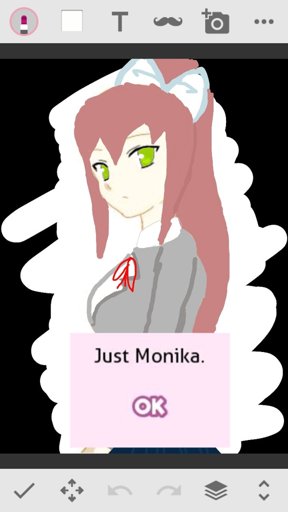 Proof Just Monika Wiki Doki Doki Literature Club Amino