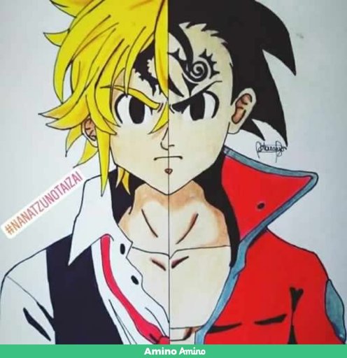 Meliodas vs Zeldris | •Dibujos y Animes• Amino