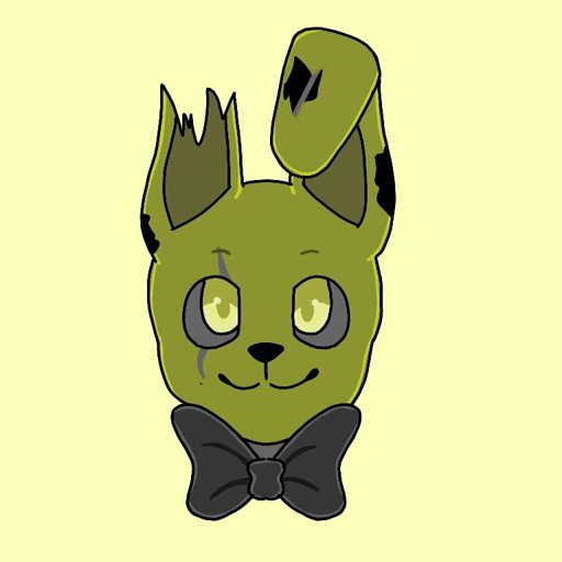 Drawing Of A Cute Springtrap Five Nights At Freddy S Amino