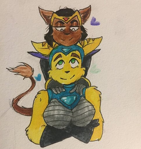 🌟sasha X Angela Cross Drawing🌟 Ratchet And Clank Amino 1212