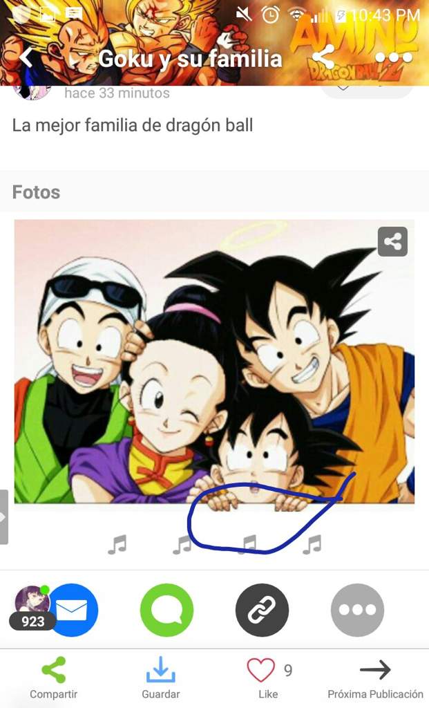 Goku y su familia DRAGON BALL ESPAÑOL Amino