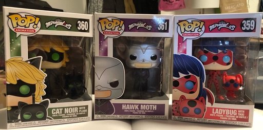 miraculous ladybug funkos