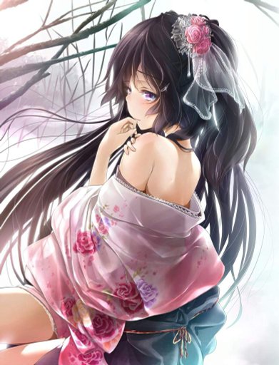 Lingerie sensual cute anime