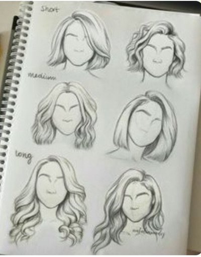 رسم الشعر الفن والرسم Amino