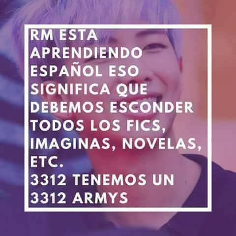 Yo No Hago Nada De Eso Pero Si Aprendio Ingles Como No Va Aprender Espanol Army S Amino Amino