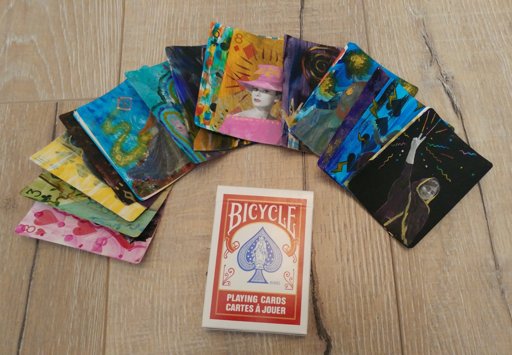 homemade oracle cards