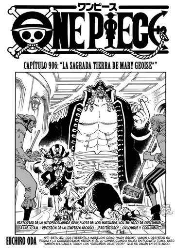 One Piece Manga 906 Wiki Shonen Seinen Amino Amino